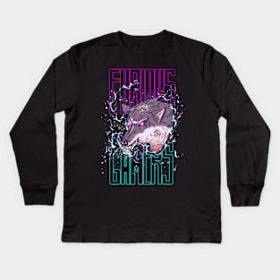 FURIOUS GAMERS 01 Kids Long Sleeve T-Shirt